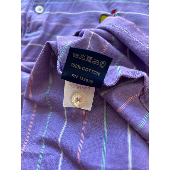 Vintage Masters Clubhouse Collection Men's Large Polo Shirt W/ In Italy - Picture 8 of 9